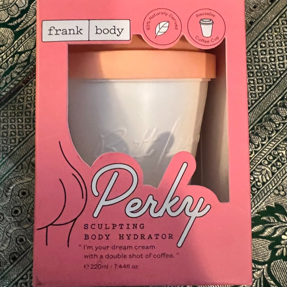 Frank Body Perky Sculpting Body Hydrator With Reusable Cup